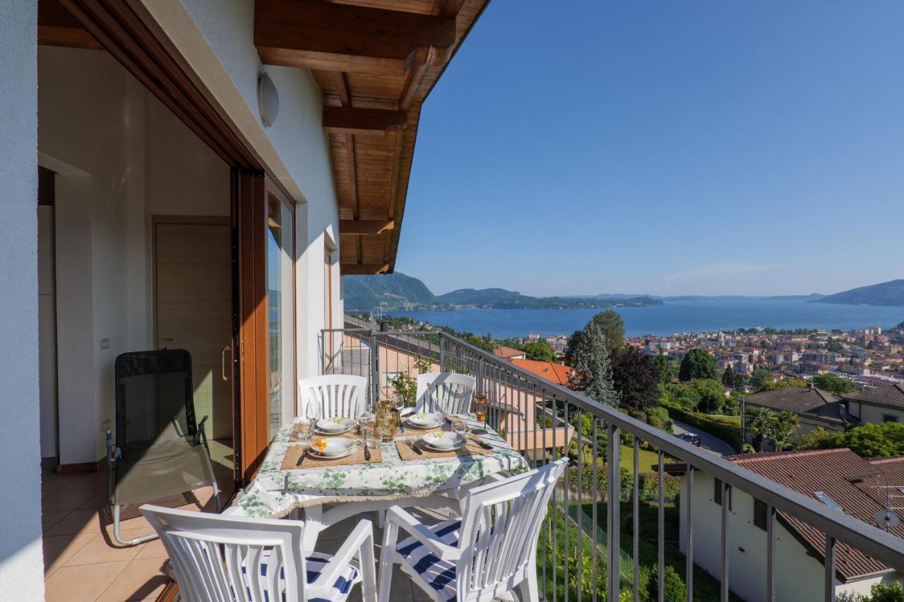 Ferienwohnung Panoramic'S Loft Tramonto Verbania Exterior foto